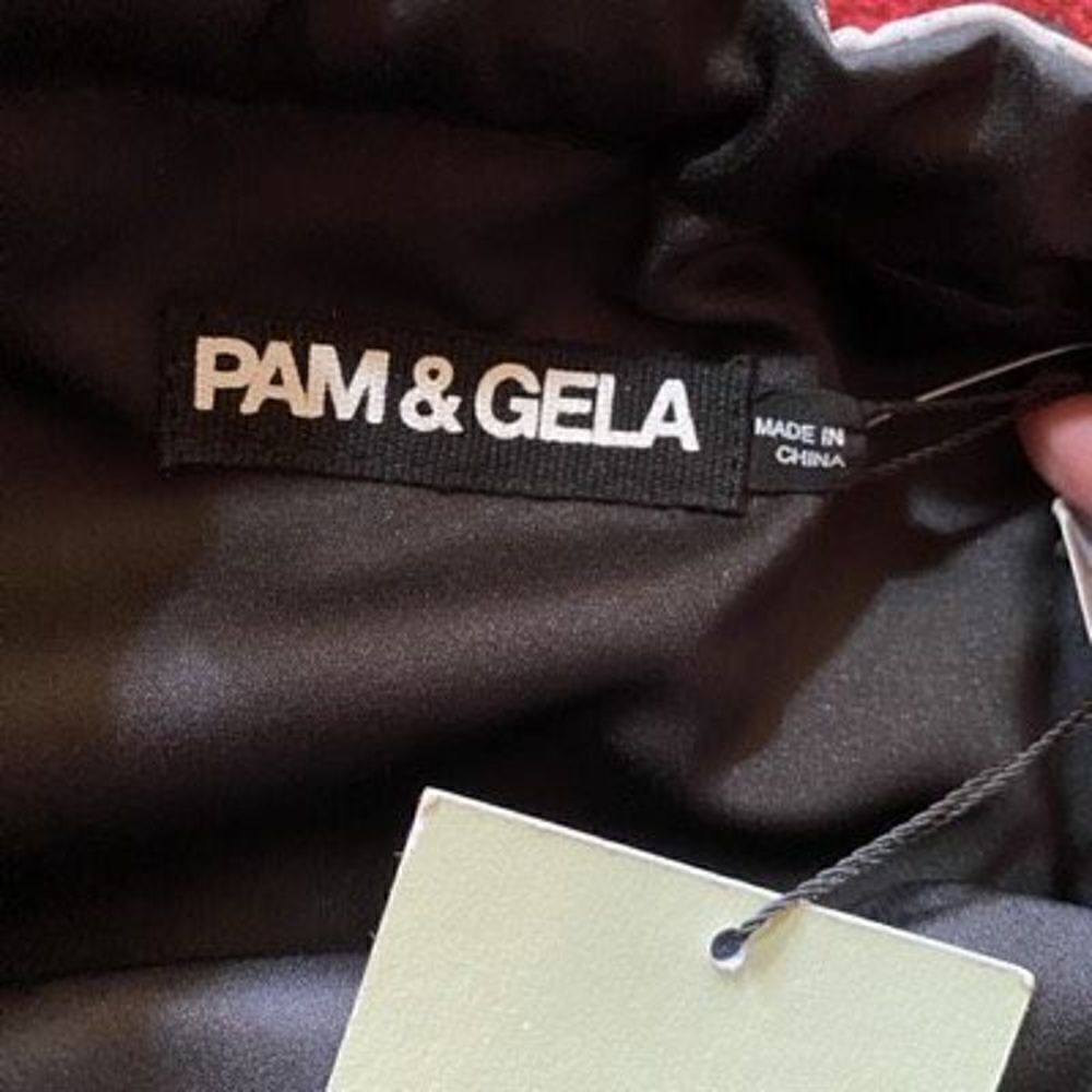 NWT Pam & Gela Python Print Backpack - Picture 5 of 8